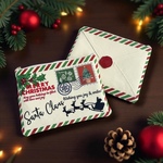 サンタさんからのお便りポーチ