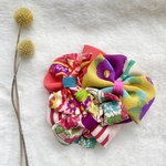 七五三 髪飾り　ヘッドドレス  和装髪飾り　アンティーク着物　⑦