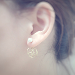 * パール × ワイヤーボール  pierce *  
