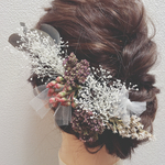 ♡再×2販♡ナチュラルカラーのウェディングヘアパーツ