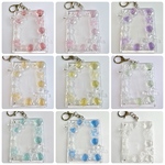 【選べるカラー】レジンデコケース 推し活　トレーディングカードサイズ　フォトキーホルダー 