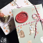 くまちゃんサンキュー　オリジナルシーリングスタンプヘッド