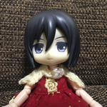 オビツ用 ミニ丈ケープ