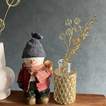 【受注制作】真鍮の実とモミの木のセット　ワイヤーアート　ワイヤークラフト