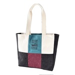 A4ok⭐︎パッチワーク帆布の肩掛けトートバッグ