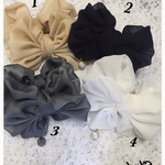 週末だけの限定SALE！フワフワ♡シフォンリボン♡バナナクリップ！