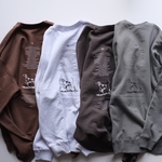 【NEW】sheep dog / クルーネックスウェット / ユニセックス / 3サイズ展開