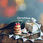 ミニチュアクリスマス　パンケーキタワーとクッキング風景