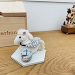 ☆受注制作／季節限定☆⚮̈ミナペルホネン ハンドメイド⚮̈ 干支のお飾り(午)置物 ／tambourine