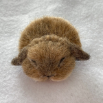 うさぎ羊毛ブローチ