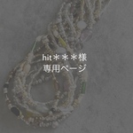hit＊＊＊様 専用ページ (11/14迄)