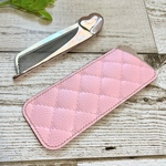 ReFa コーム対応  持ち運びに便利　本革のコームケース　レザークラフト 革彩かわいろ