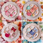【誕生日・記念日】FLOWER RIBBON　セミオーダーアイシングクッキー