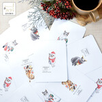 【クリスマス限定】★送料無料★猫のドリップコーヒー(ドリップバッグ10袋・簡易包装) 【コーヒーの種類が選べます】自家焙煎珈琲/ドリップコーヒー/プチギフト/お配り/冬ギフト/クリスマスプレゼント