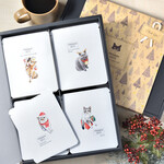 【クリスマス限定】猫のコーヒーギフトBOX(ドリップバッグ8袋入り(4種類×各2袋))自家焙煎珈琲/ドリップコーヒー/飲み比べ/ギフト/冬ギフト/クリスマスプレゼント/飲みくらべ