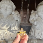 金運上昇☆癒しのひょうたんオルゴナイト（巾着袋つき）
