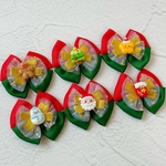 21本 トリミングチョーカー 《080》 クリスマス ぷっくり チュール