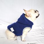 フーディ　パイルベスト　ロイヤルブルー