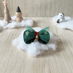 【受注生産】＼12日〜14日までの販売／【ぷっくりクリスマスリボン・グリーン】