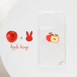 スマホケース　リンゴ