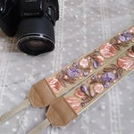 再販  カメラストラップ  インド刺繍リボン95(ﾁｭｰﾙﾀｲﾌﾟ) 卒業式 双眼鏡 旅行  運動会  一眼レフ    ライブ         