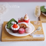 ベリームースケーキのクリスマスセット