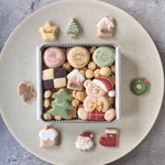 クリスマスクッキー缶