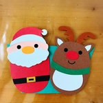 再販🔔お客さま専用🎄サンタさんのお菓子入れ🎅4個セット☆