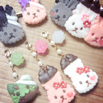 【オーダー品】ウサギビスケットとネコクッキーのセット