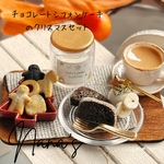 チョコレートシフォンケーキのクリスマスセット