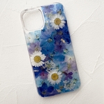 押し花スマホケース 押し花iPhoneケース 押し花ケース