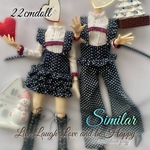 22cmドール服 ピュアニーモ２エモーションS着用 ピュアニーモ２エモーションM着用