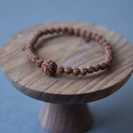  ルドラクシャブレスレット│金剛菩提樹の実＜16.5cm＞