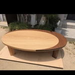 楕円こたつ150日本製・ヒーター付き