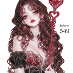 《No.549》オリジナル人物ステッカー 女の子 シール ステッカー
