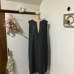 ラメ入りウール　ベスト💕