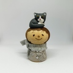 猫を乗せたひーさん