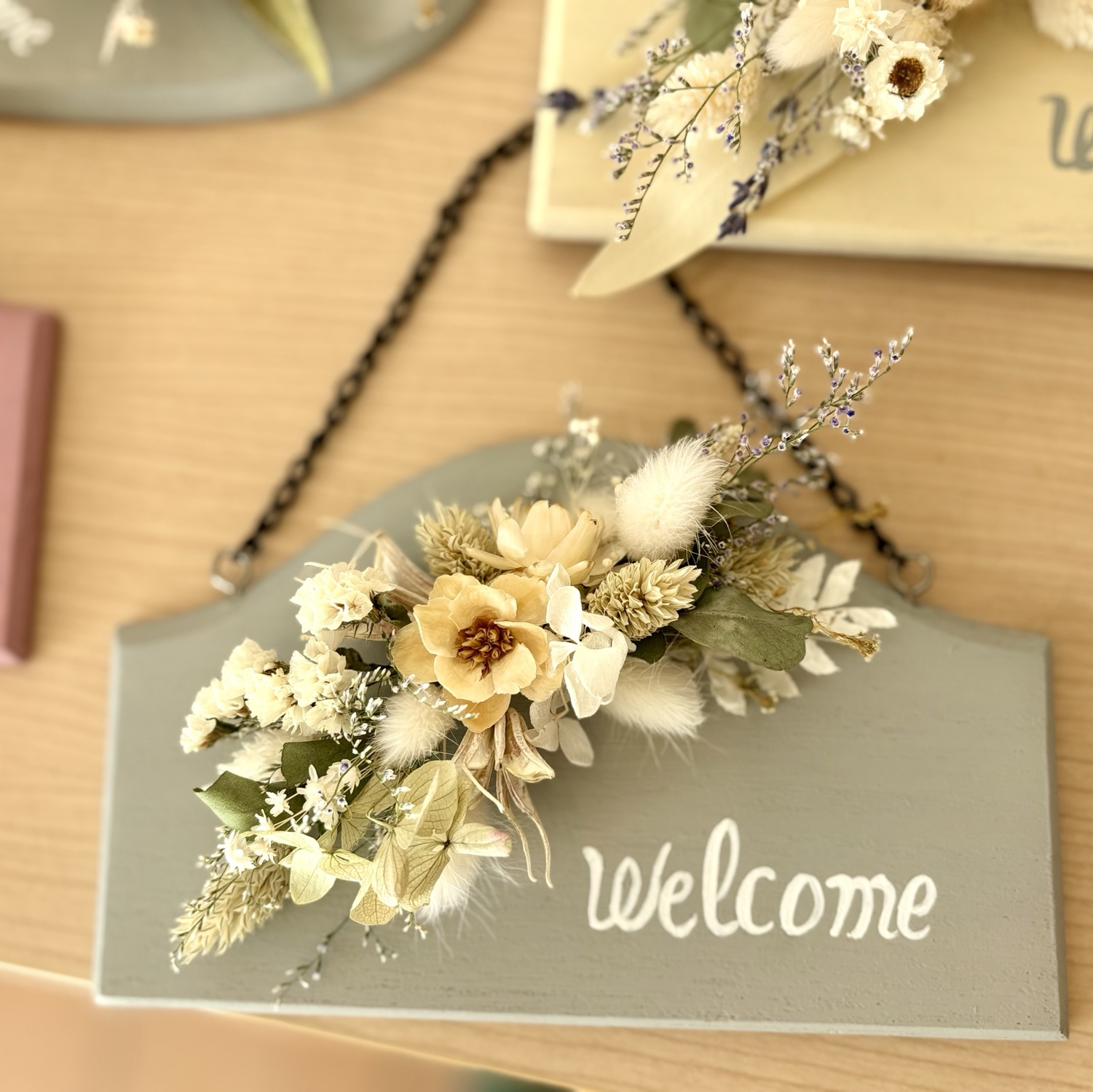 ノバレーゼ♡ドライフラワーwelcomeオブジェ ノバレーゼ♡ドライフラワーwelcomeオブジェ ウェルカムボード