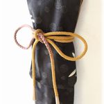 剣道 手捺染染め蜻蛉柄竹刀袋  サイズ竹刀39/３本入り　受注生産ネーム刺繍代金込