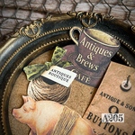 送料無料【A205コラージュ素材】Glee紙モノ/シール ジャンクジャーナル　骨董　デザインペーパー　ヴィンテージ  レトロ　