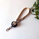 刺繍　リールキーホルダー　