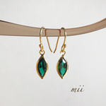 ≪14kgf≫vintage swarovski フックピアス