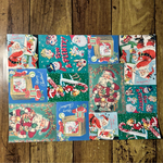 クリスマス☆デザインペーパー♡レトロ　A4サイズ  10枚セット  
