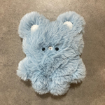 ふわふわ　くまさんぬいぐるみ（セルリアンブルー）