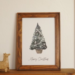 クリスマスポスター　 クリスマスツリー　A4