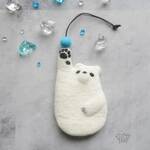 氷が欲しいしろくまさんのキーケース