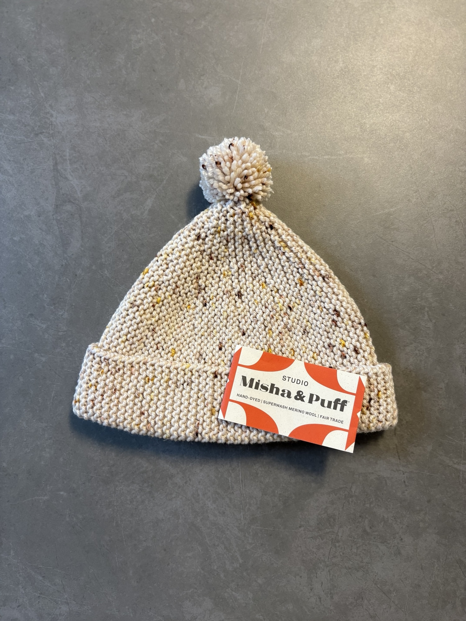 misha & puffの毛糸で作る！】ガーターハット - LUMO-RE | minne byGMO