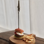 ハンバーガーメモスタンド(エッグトマトバーガー)