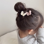 ♥︎ 特集掲載 ♥︎ Mat crochet butterfly / 3.2cm ベビーヘアクリップ  キッズヘアクリップ　秋　冬　ギフト　髪飾り　夏祭り　浴衣　ひな祭り　誕生日　かぎ編み　くすみ