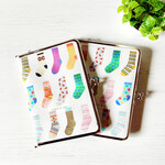 靴下編み大好き♪　たくさんの靴下　輪針 編み針ケース　　